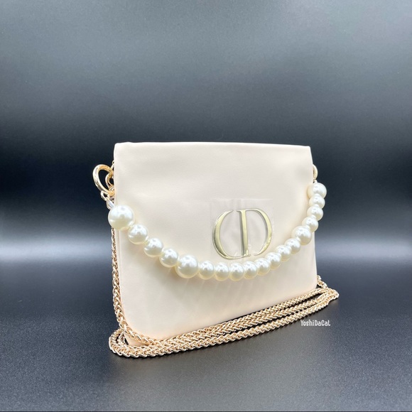 🆕 Dior Beauty Cosmetic Case to Convertible Crossbody / Shoulder Bag Purse, New - Picture 6 of 10